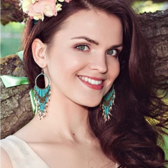 Jewelry - Beaded Tassel earrings